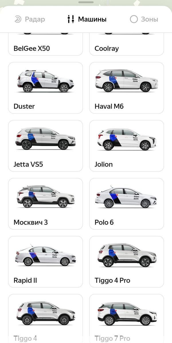 Купить аккаунты Яндекс Драйв